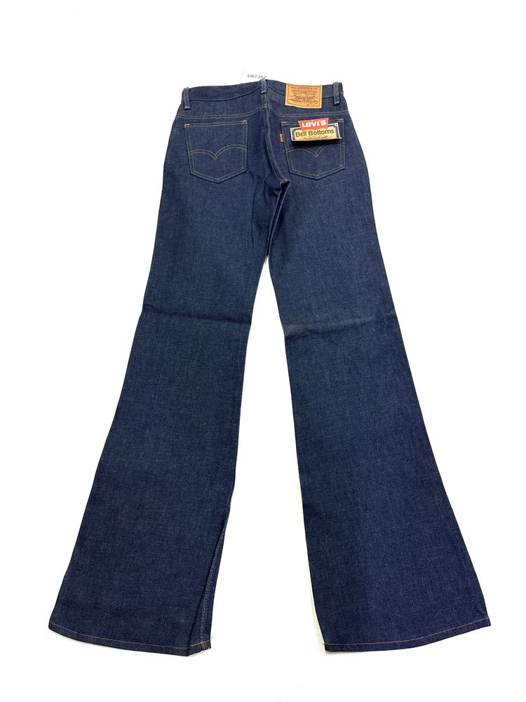 Levi's 602 Bell Bottoms Flare boot cut W30 L34 orange tab made in France anni 70' Talon zip 6