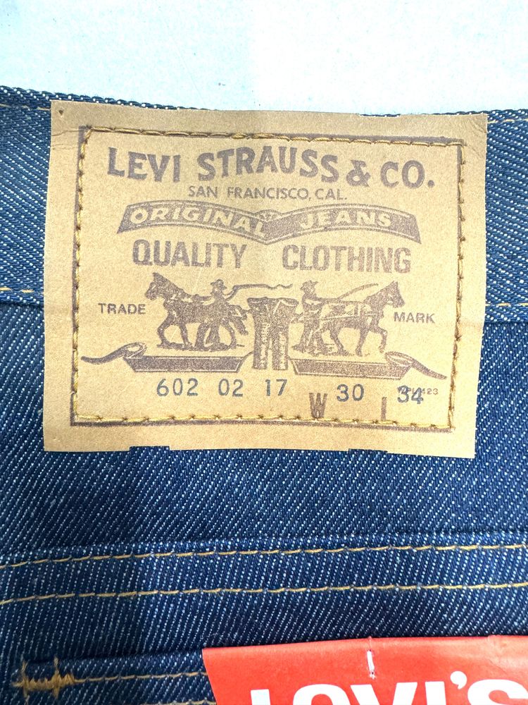 Levi's 602 Bell Bottoms Flare  boot cut W30 L34 orange tab made in France anni 70' Talon zip 4