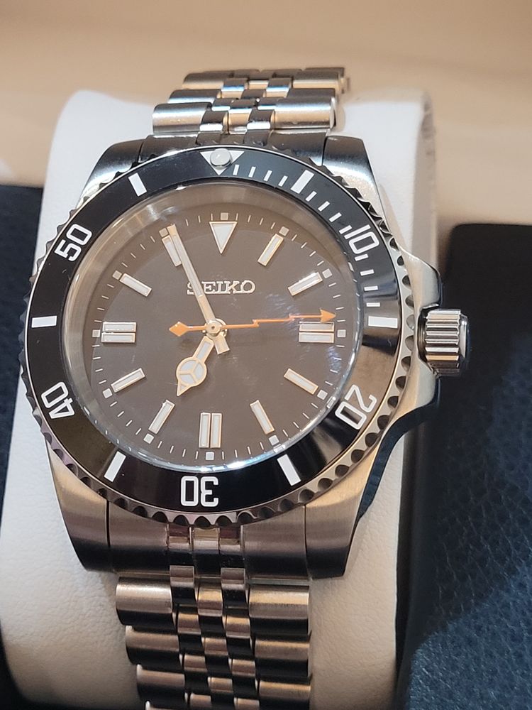 Seiko Mod Black Submariner