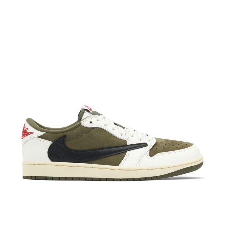 Air Jordan 1 Low Travis Scott Medium Olive image 1