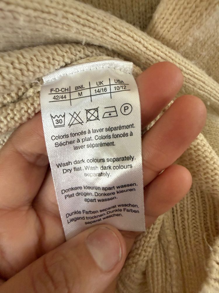 Damart Beige Cardigan 3