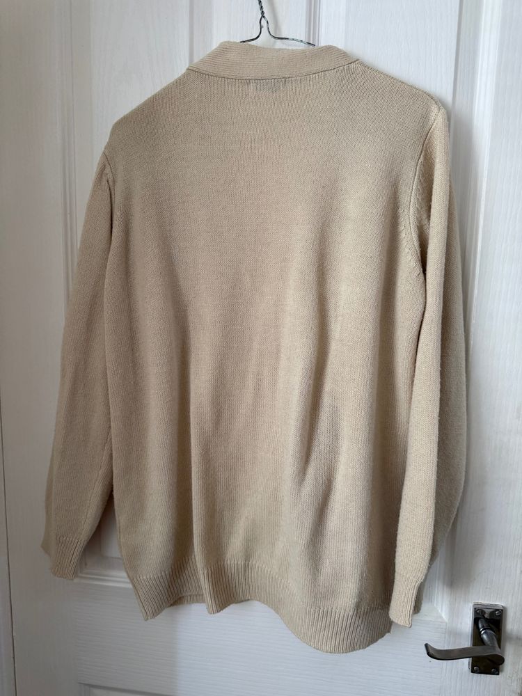 Damart Beige Cardigan 2