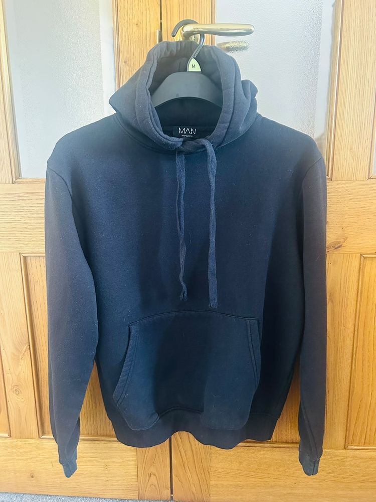 Man Black Hoodie image 1