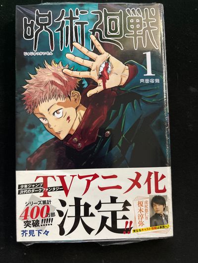 Jujutsu Kaisen Vol 1 Jap ristampa