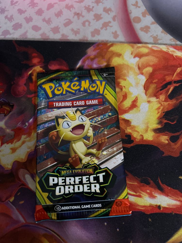 Pokemon Trading Card Game Mega Evolution Perfect Order Booster Pack