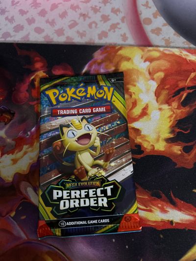 Pokemon Trading Card Game Mega Evolution Perfect Order Booster Pack