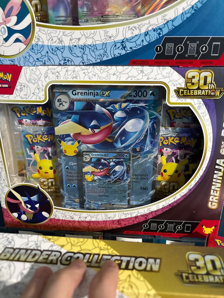 Greninja Ex Pokemon Card Set image 1