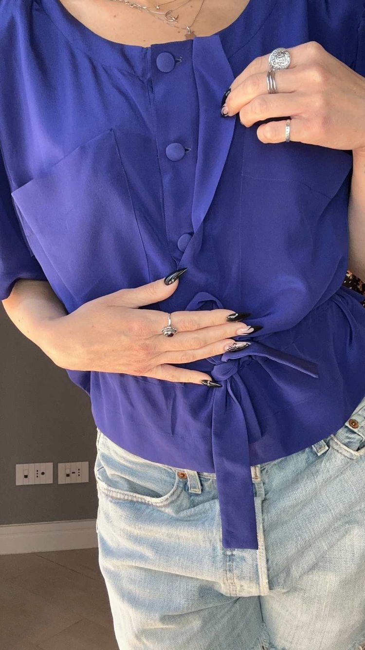 Blusa anni '80 5