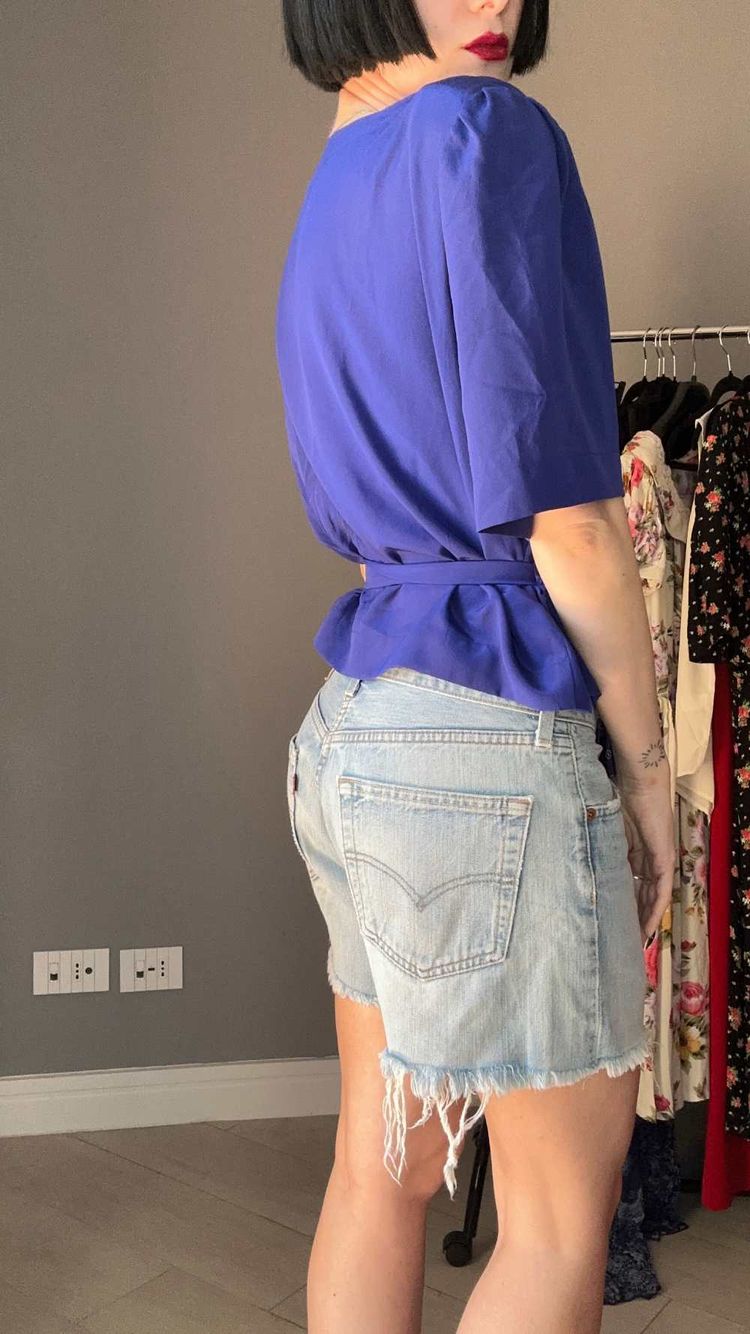 Blusa anni '80 2