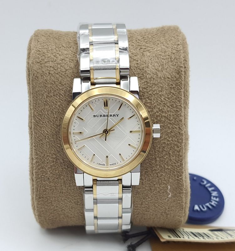 Burberry BU9217 The City Ladies Petite Two Tone Watch image 1