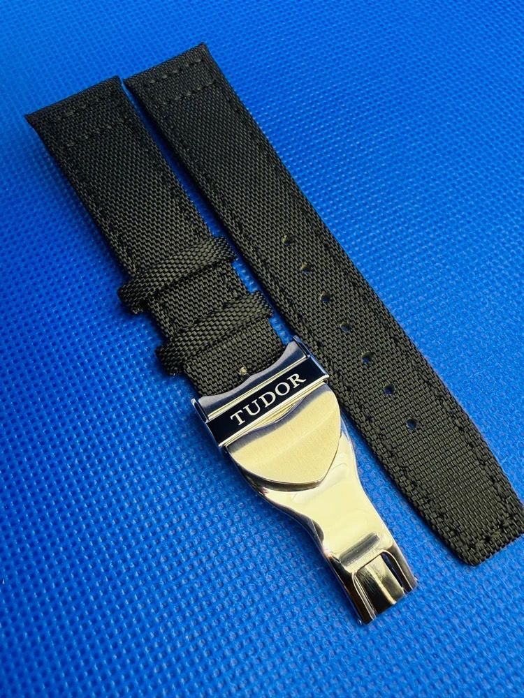 Tudor Tudor Black Watch Strap With Metal Clasp product image