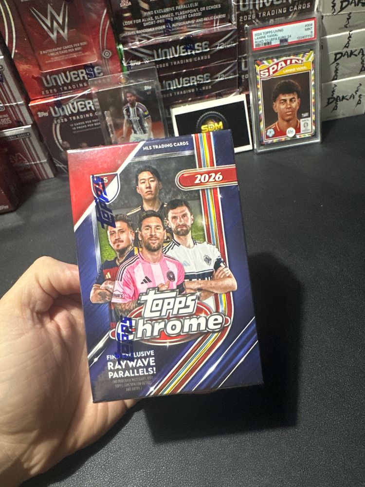 Topps Chrome 2026 Mls Trading Cards