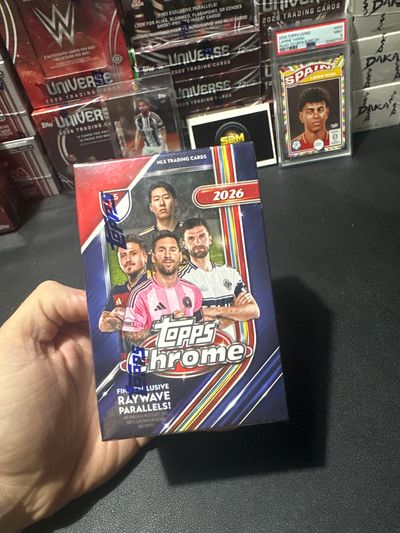 Topps Chrome 2026 Mls Trading Cards