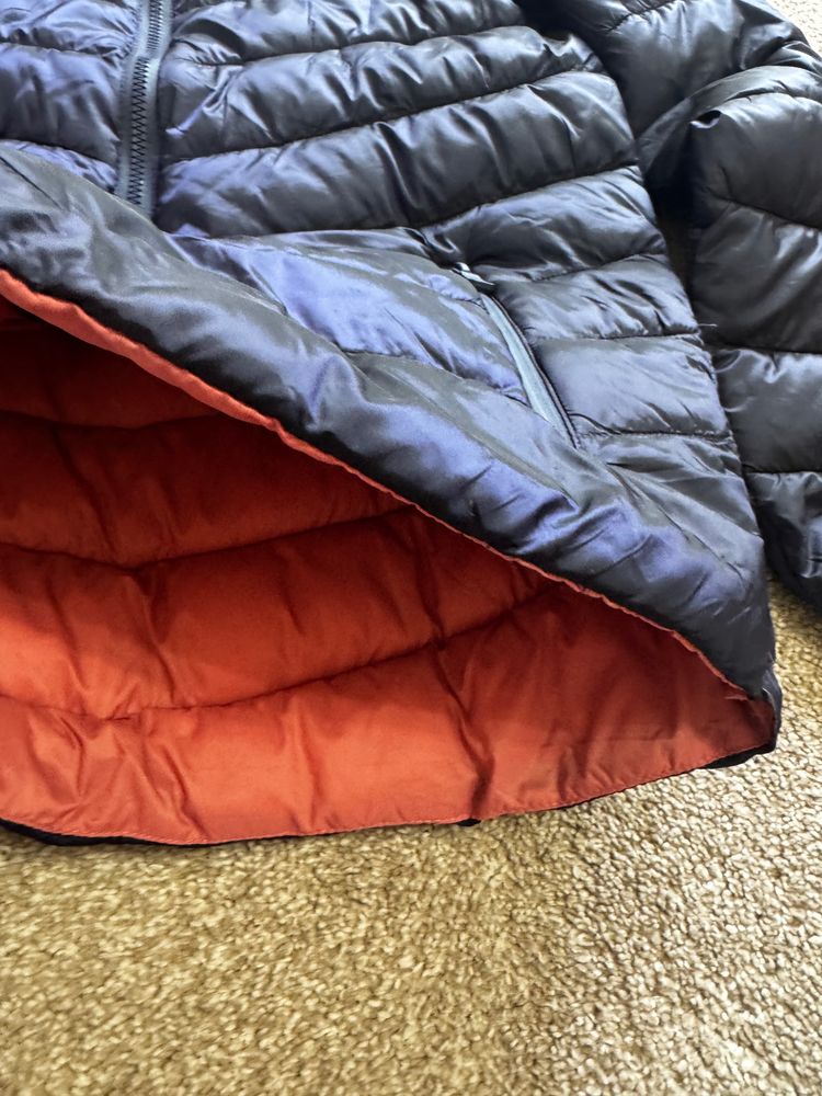 M&S BluePuffer Jacket With Hood 11-12 year image 7