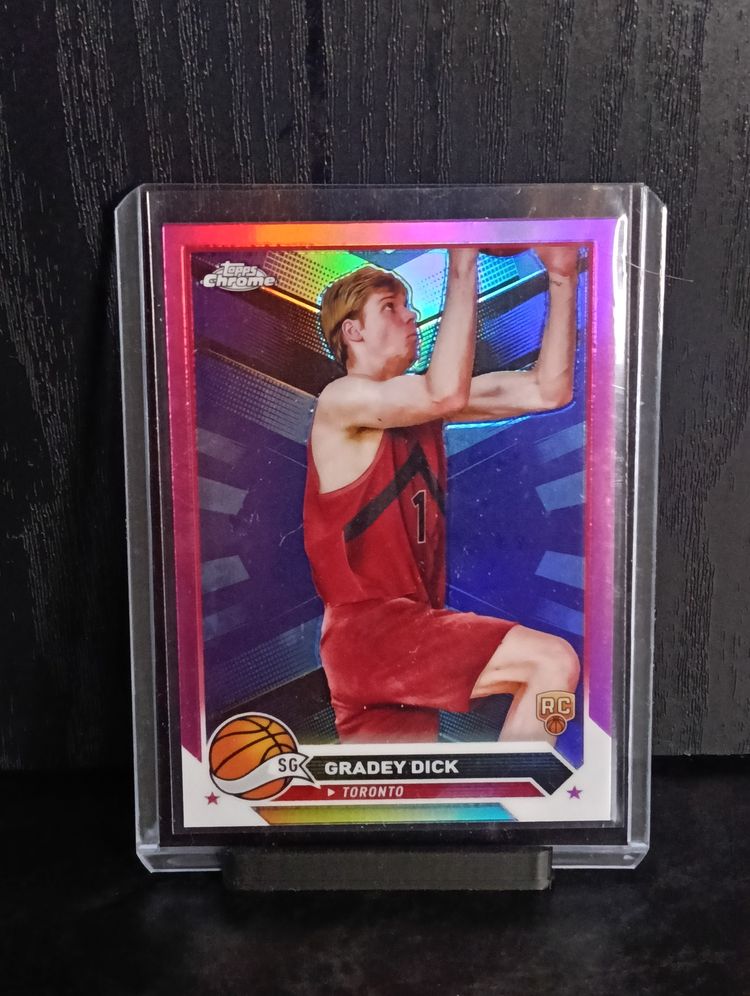 Topps Gradey Dick Pink RC product image