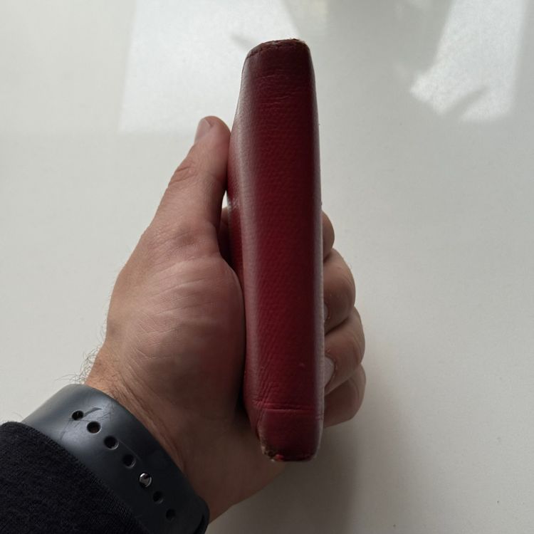 Chanel Red Leather Wallet 4