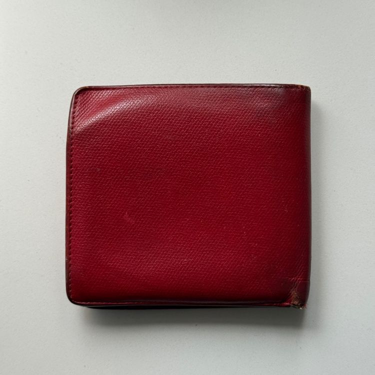Chanel Red Leather Wallet 2