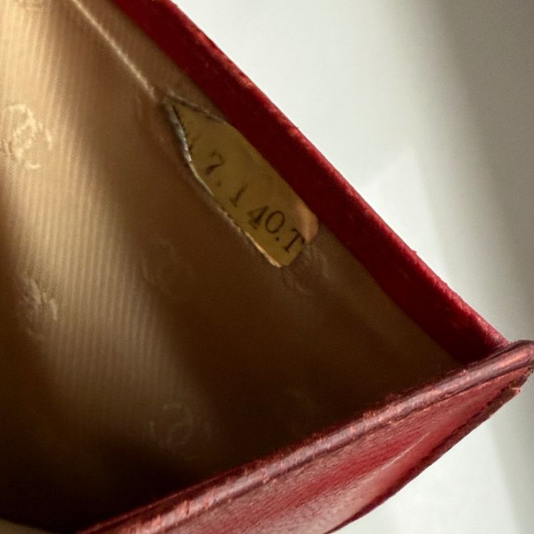 Chanel Red Leather Wallet 8