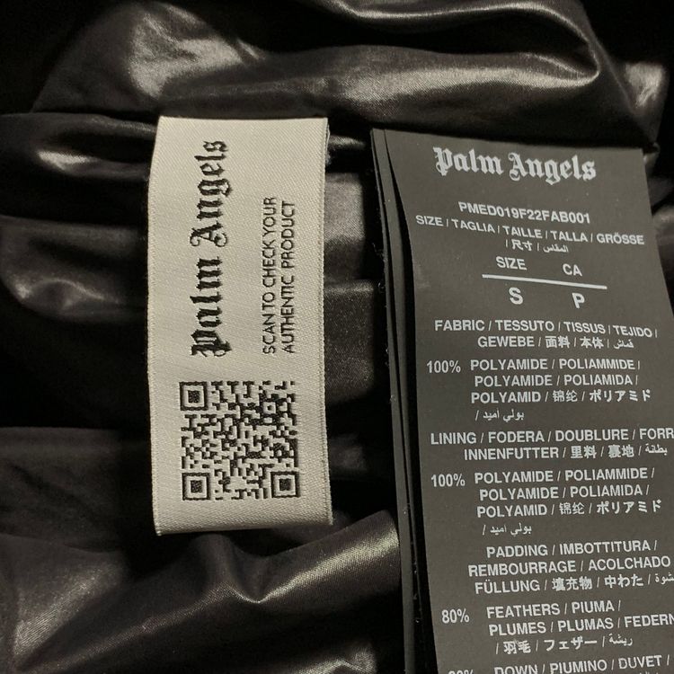 Palm Angels Small Puffer Jacket Black Classic 3