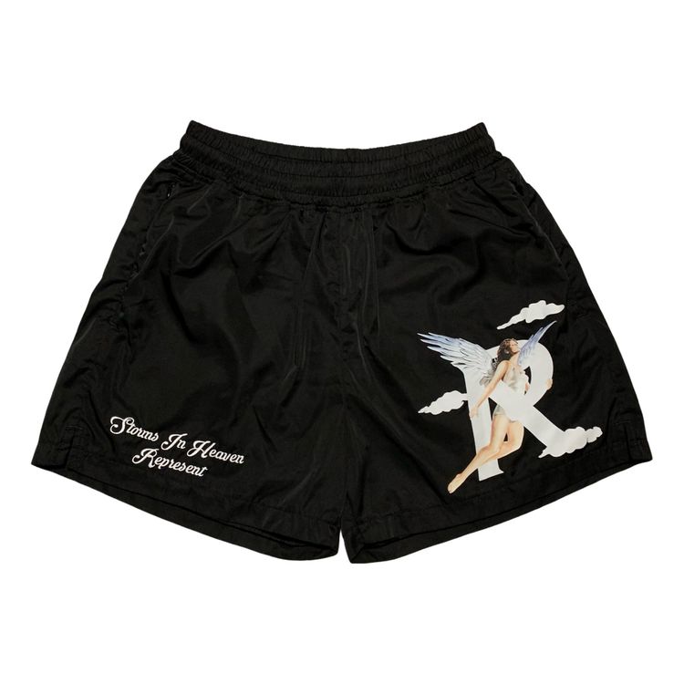 Represent XS Swim Shorts Storms Of Heaven Black Bottoms