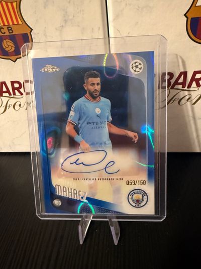 Manchester City Riyad Mharez auto /150