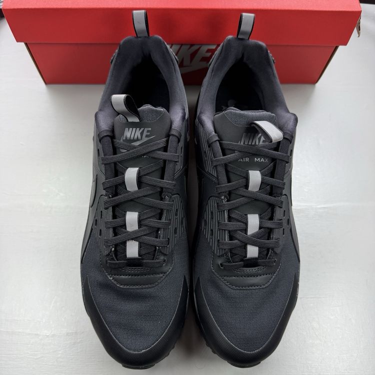 Nike Air Max 90 Size UK 11 Drift Triple Black Men's Trainers HQ1416-001 image 7