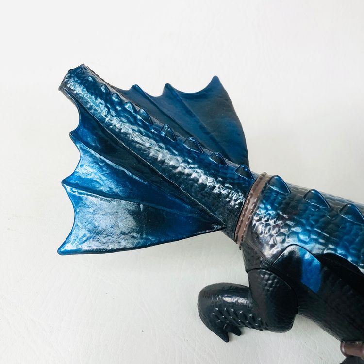 Spin Master Blue Toothless How to Train Your Dragon 2 Fire Breathing - Missing Tail image 5