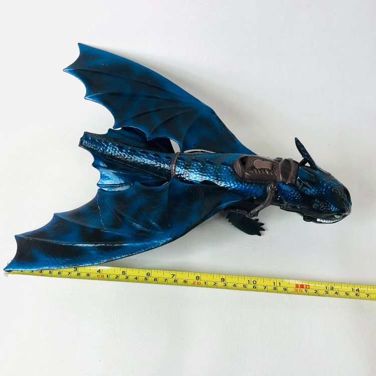 Spin Master Blue Toothless How to Train Your Dragon 2 Fire Breathing - Missing Tail image 2