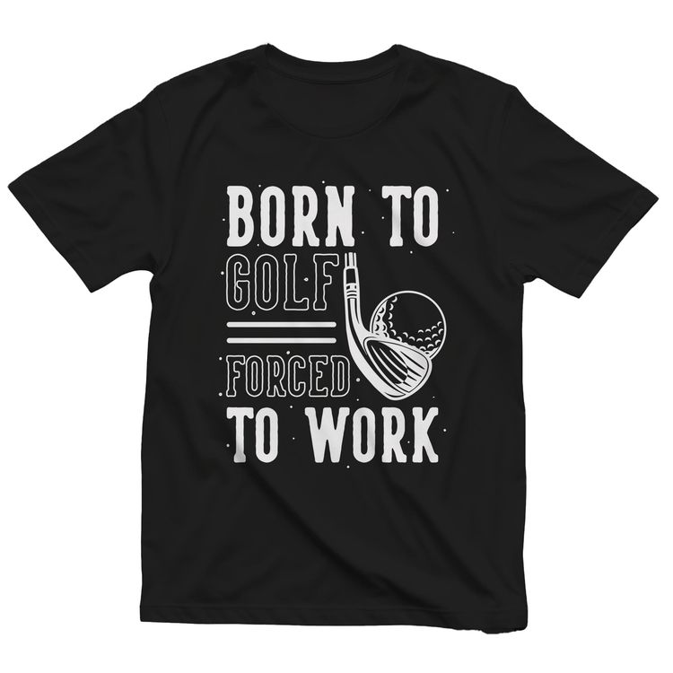 Golf-19 Born to Golf t-shirt image 1