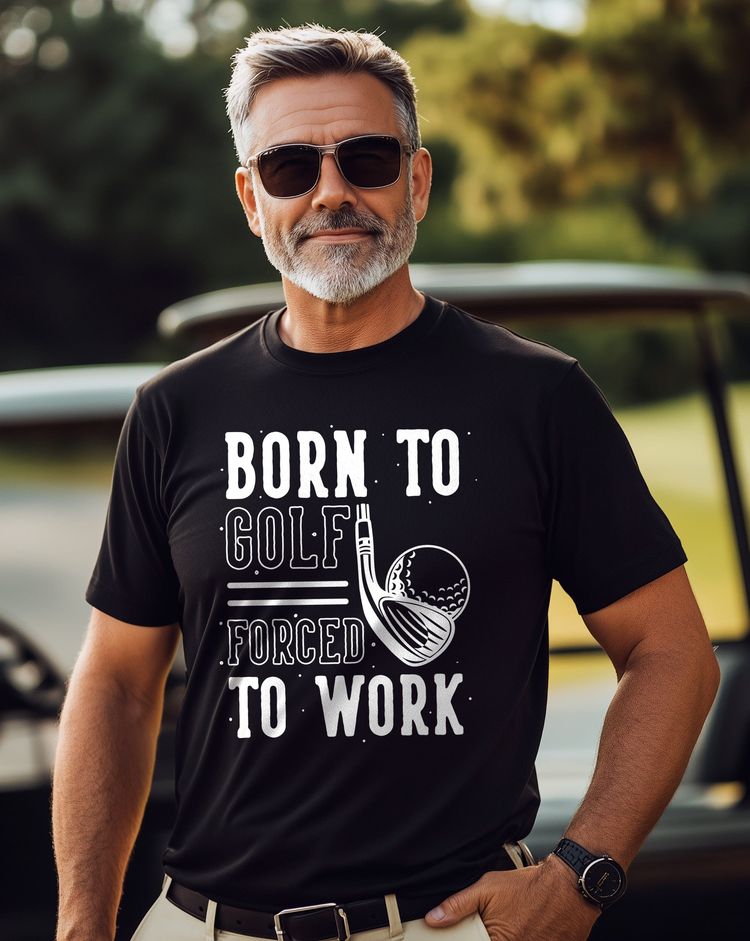 Golf-19 Born to Golf t-shirt image 8