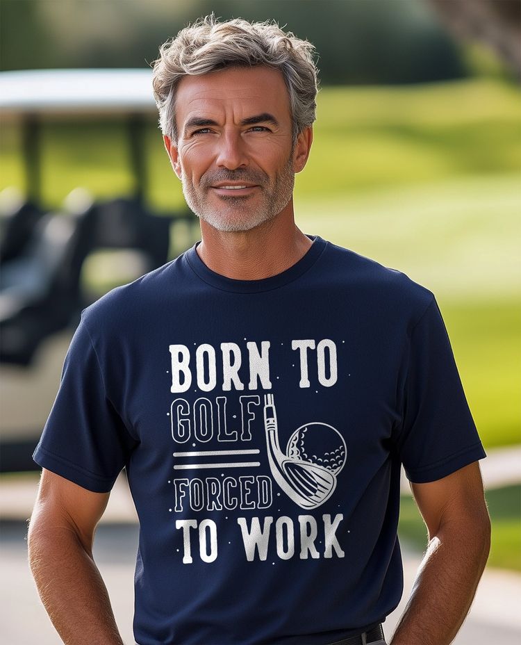 Golf-19 Born to Golf t-shirt image 10