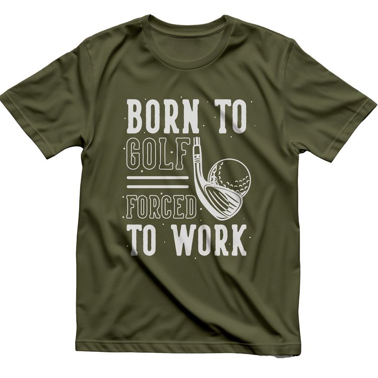 Golf-19 Born to Golf t-shirt image 7