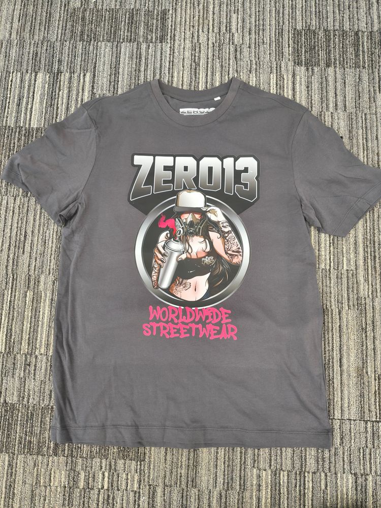 *NEW RELEASE* Zero13 Street Artist, Charcol T-Shirt,New, All sizes
