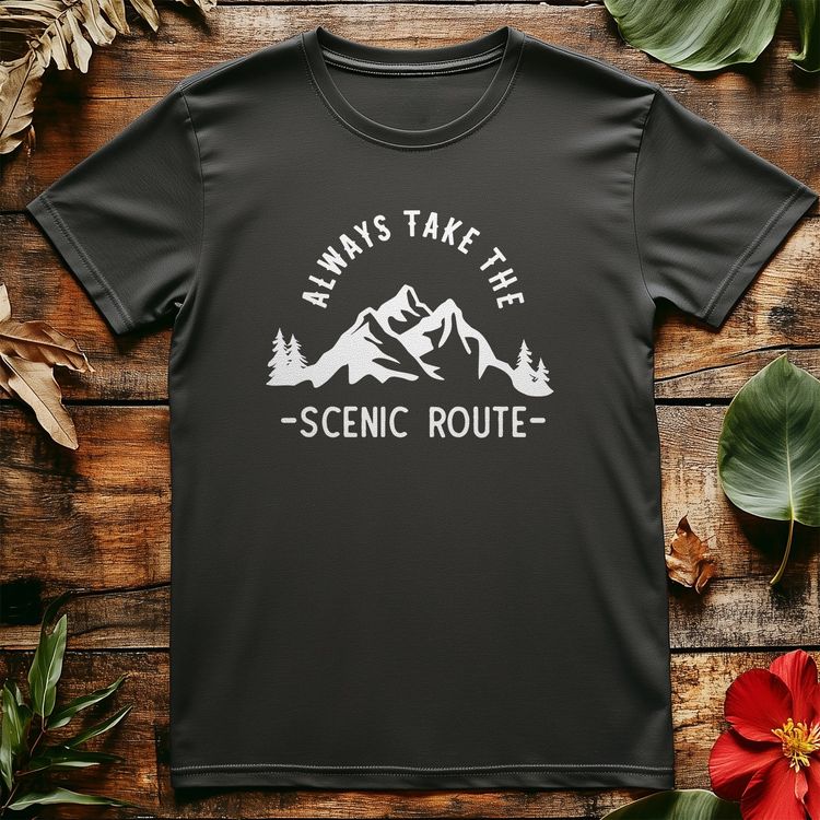 Always Take the Scenic Route T-Shirt image 4