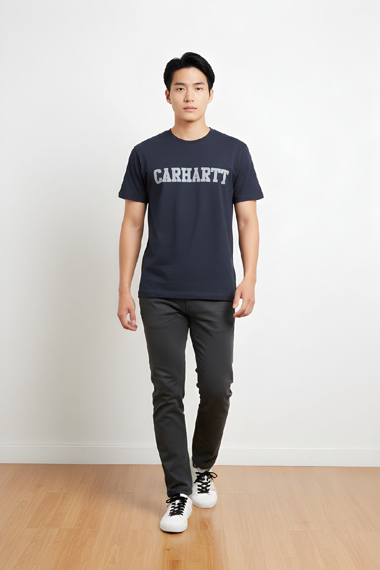 Carhartt Navy Blue T-Shirt