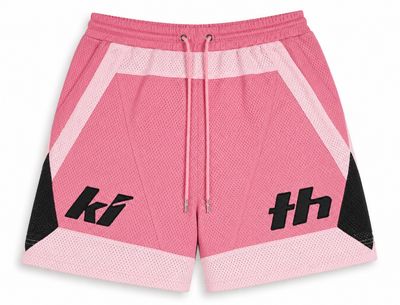 KITH MESH TURBO SHORTS 'MIAMI PINK'