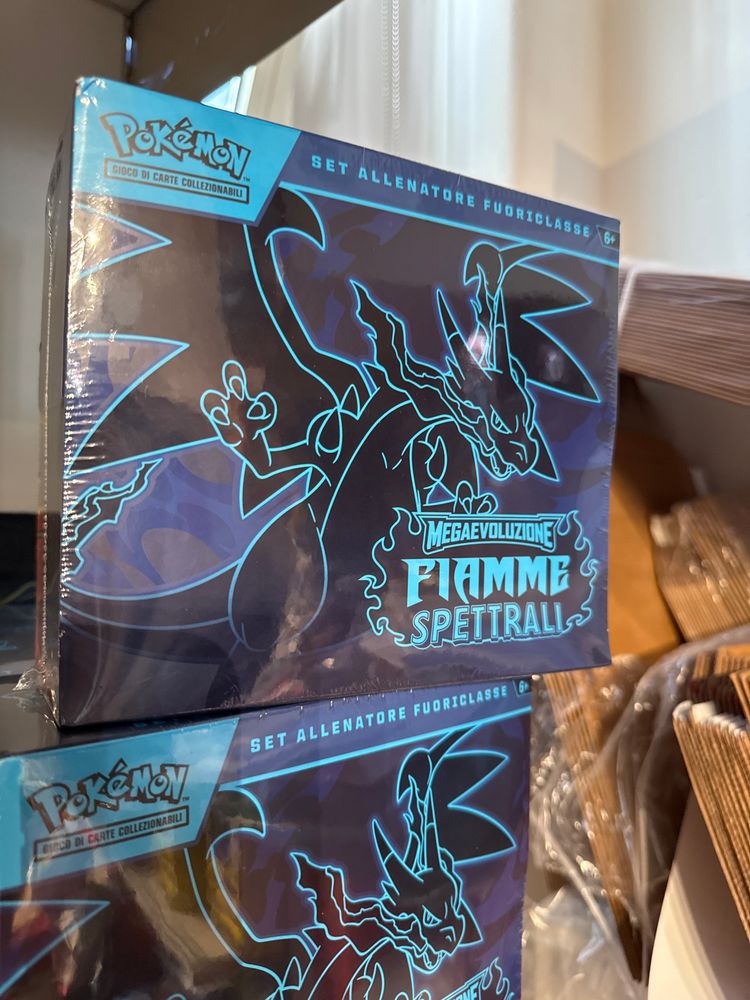 Pokémon Mega Evolution Fiamme Spettrali Card Game Set image 1