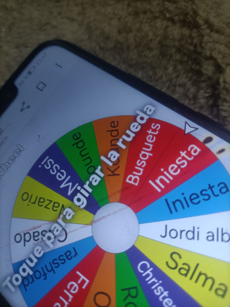 Ruleta fc Barcelona 