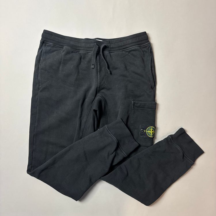 Stone Island Black Joggers - Large