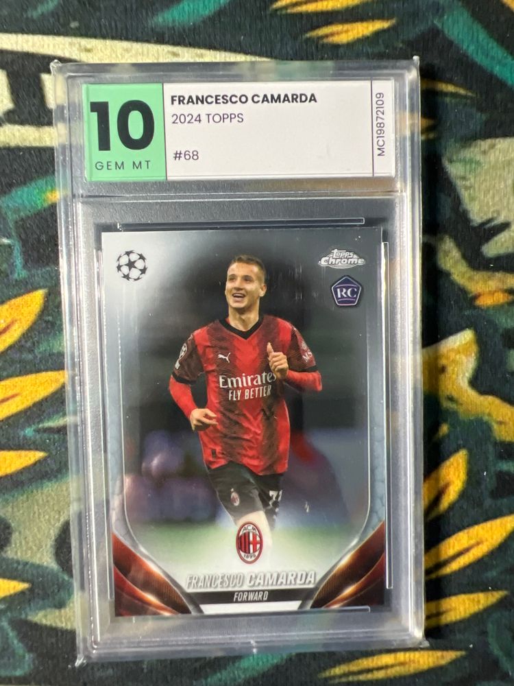 Francesco Camarda 2024 Topps Soccer Trading Card