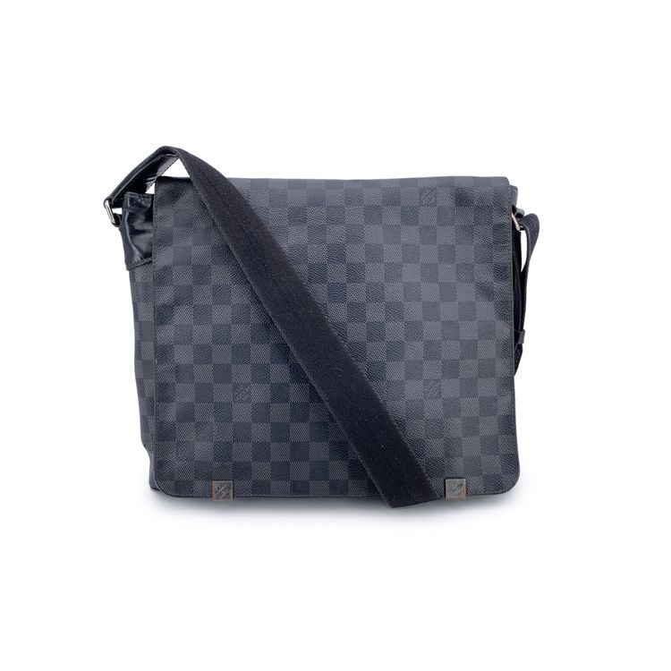 opavintage.com Borsa a tracolla Louis Vuitton Damier Graphite Canvas District MM product image