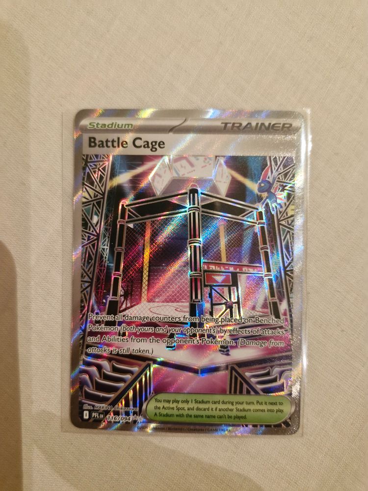 Battle Cage Trainer Card imagen 1