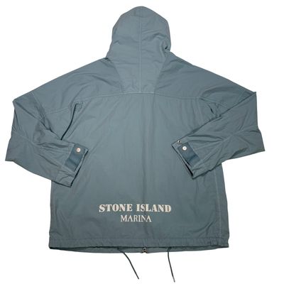 Stone Island Marina Blue Hooded Jacket