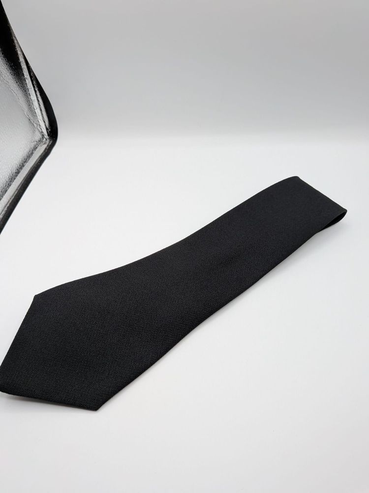 Cravatta Emanuel Ungaro Paris uomo grigio antracite – 100% poliestere, elegante image 6