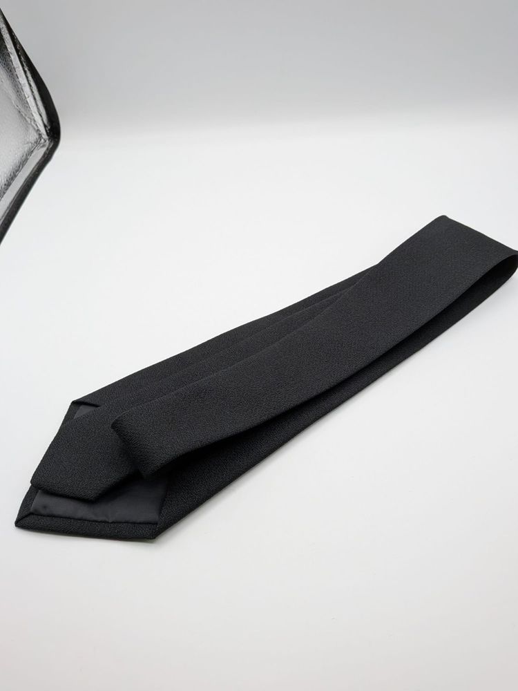 Cravatta Emanuel Ungaro Paris uomo grigio antracite – 100% poliestere, elegante image 4