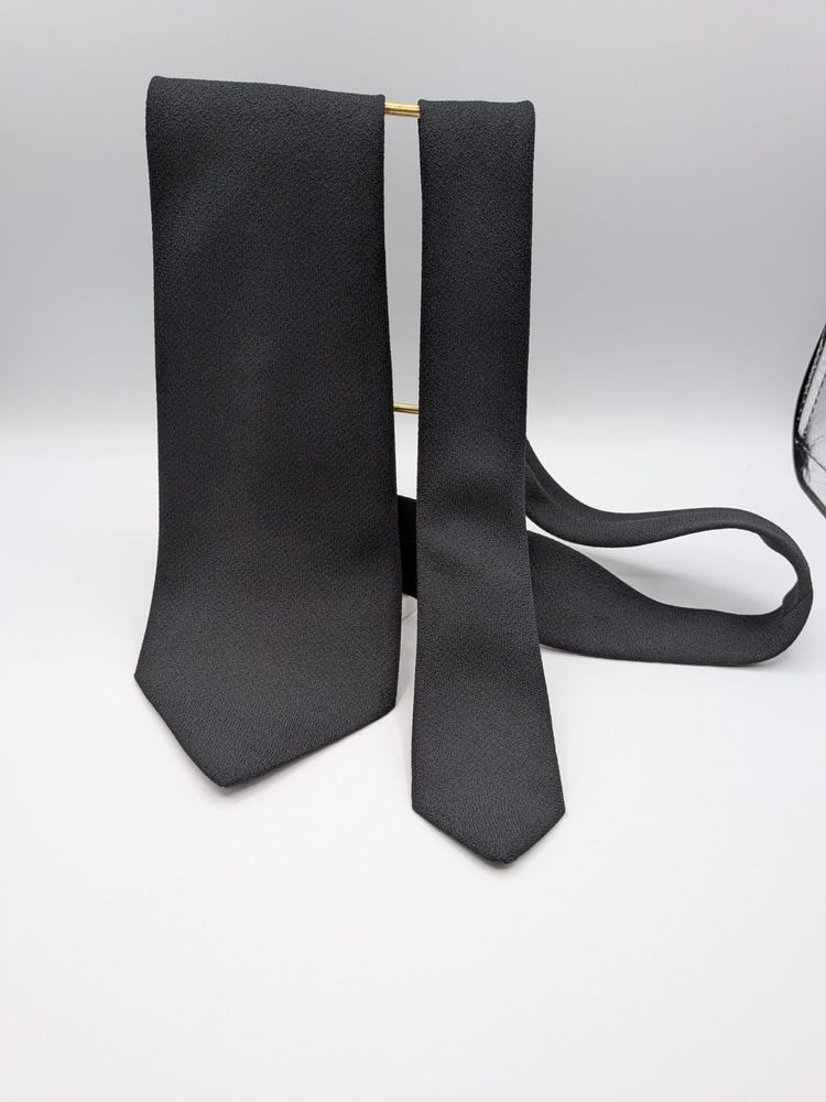 Cravatta Emanuel Ungaro Paris uomo grigio antracite – 100% poliestere, elegante image 9