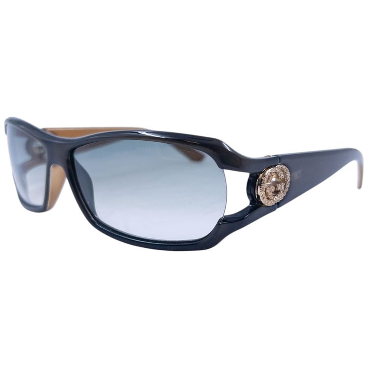 Vintage 2000s Gucci By Tom Ford Diamonte Sunglasses