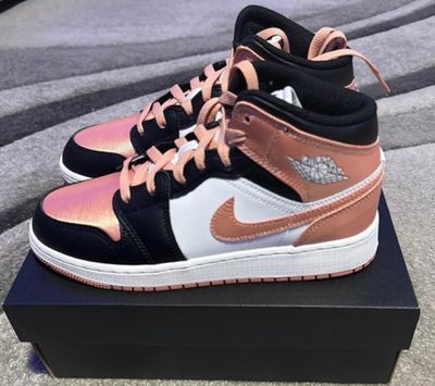 Jordan 1 mid white madder