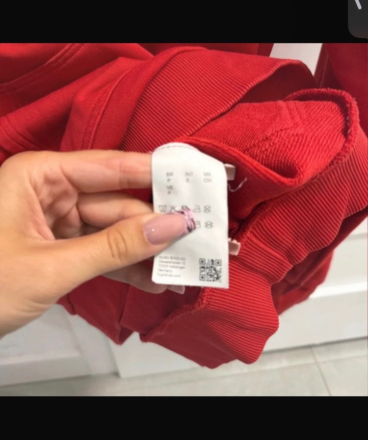 Hugo Red Hoodie 6
