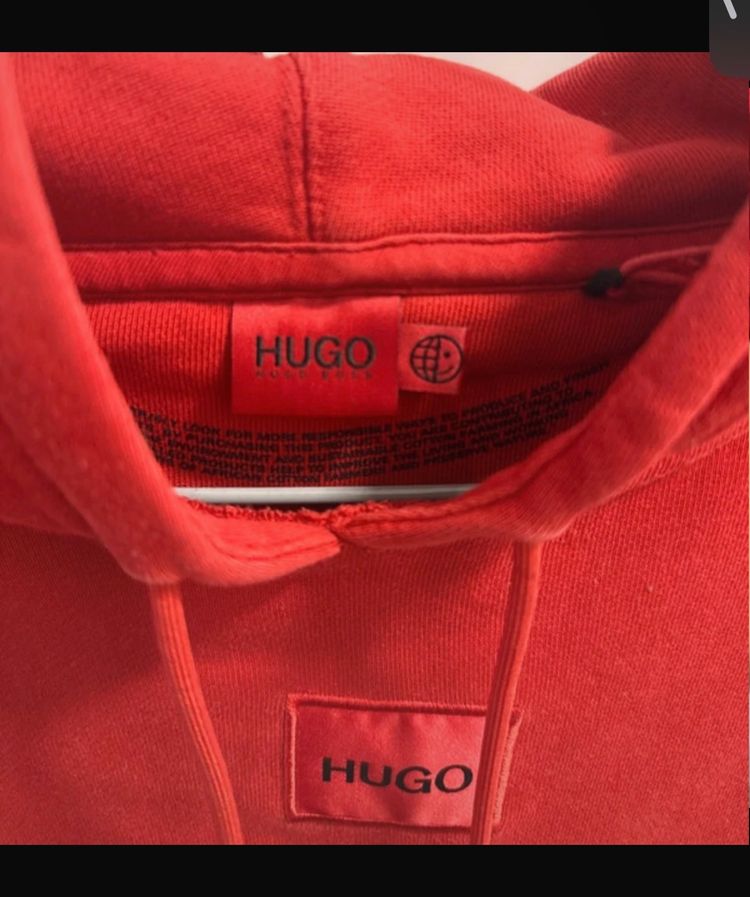 Hugo Red Hoodie 4